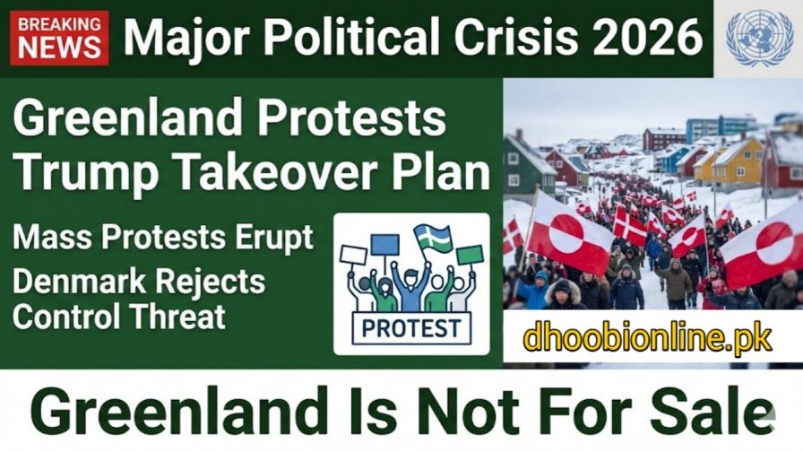 Breaking News: Protests Erupt in Greenland and Denmark Against Trump’s Greenland Takeover Plans