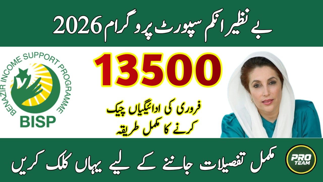 BISP Balance Status 2026 – How to Check February Payment Via CNIC
