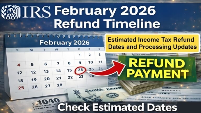 IRS Tax Refund Schedule